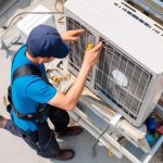 pngtree man is repairing an air conditioner image 2532717